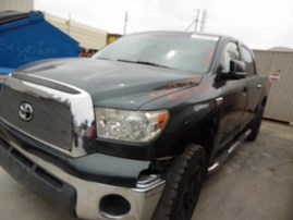 2008 TOYOTA TUNDRA SR5 GREEN DOUBLE CAB 5.7L AT 4WD Z18138
